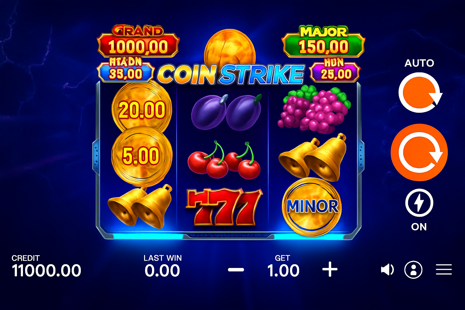 Coin Strike: Hold and Win gameplay